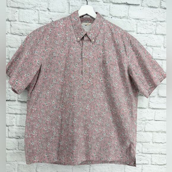 Reyn Spooner Kloth Hawaiian Aloha Kettle Floral Popover Shirt XL Limited - Picture 1 of 16